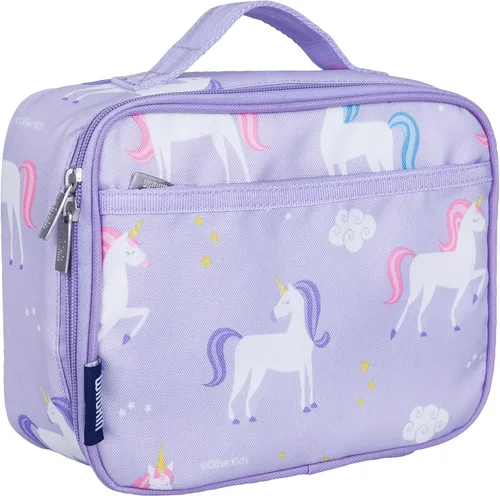 Vista 27 de Wildkin Lonchera para niños con aislamiento – Durable y reutilizable para la escuela y los viajes - Bailarina