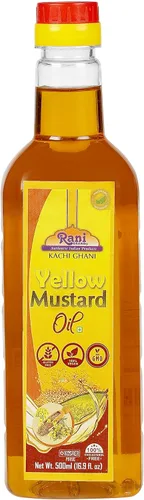 Vista 15 de Aceite de mostaza Rani (Kachi Ghani) 33.8 onzas (1 litro) sin OMG Sin gluten Vegano 100% natural Kosher