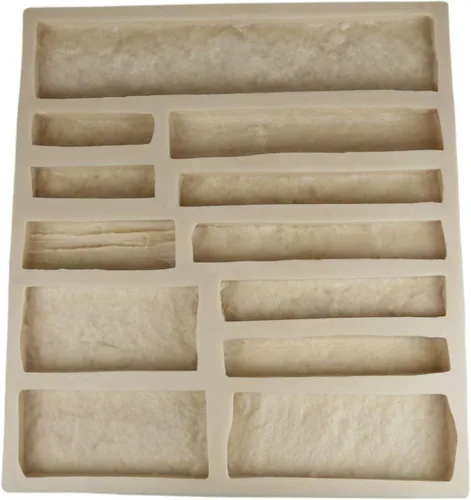 Moldes de goma para hormigón, molde plano de cornisa de montaña, versión 1