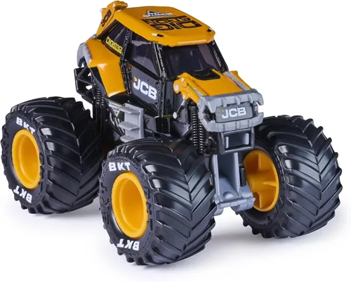 Vista 2 de Monster Jam 2026 - Camión fundido a troquel oficial 1:64 Serie 46 Legacy Trucks JCB DIGatron