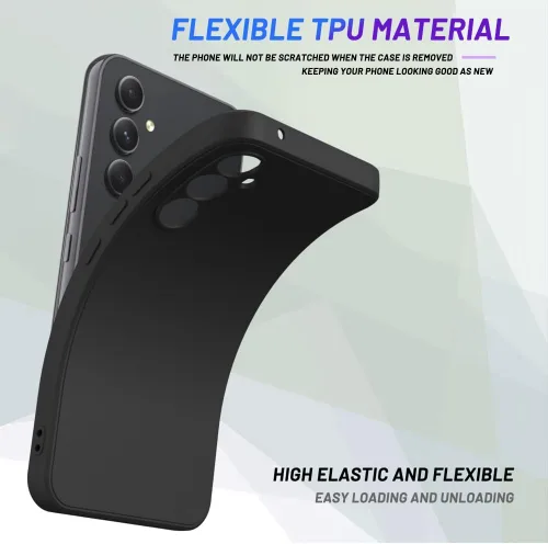 Vista 403 de Funda para Samsung Galaxy Note 8, color negro, resistente a los arañazos con tacto suave, delgada funda delgada para Samsung Galaxy Note 8