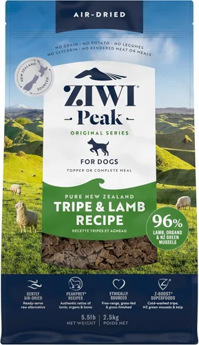 Vista 16 de ZIWI Peak - Alimento para perros secado al aire, carne de res, totalmente natural, alta proteína, sin granos, ingredientes limitados