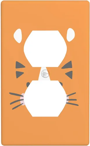 Vista 58 de Lindo Koala - Placa de interruptor de luz de 1 banda, placa de pared basculante individual, placa decorativa eléctrica GFCI para decoración