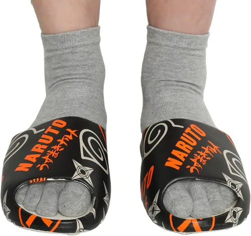 Vista 4 de Bioworld Naruto Shippuden Toss Icons Mens Slides