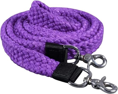 Vista 10 de HILASON Trenzado de algodón plano cuerda cuerda gatillo 1" X 7 pies Carreras de caballos Barril Regalos