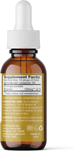 Vista 2 de Tintura de propóleo sin alcohol 1 fl.oz