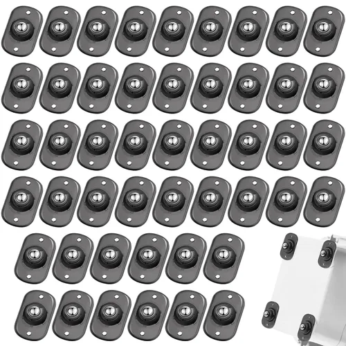 Vista 8 de Honoson 24 ruedas giratorias autoadhesivas para electrodomésticos, deslizadores de electrodomésticos para electrodomésticos, ruedas universales