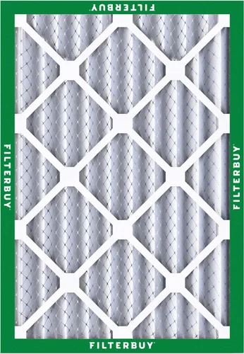 Vista 9 de Filterbuy 19.25x21.25x4 Air Filter MERV 8 Essential Dust & Allergy Defense (3-Pack), Electrostatic Pleated HVAC AC Furnace Filters Replacement