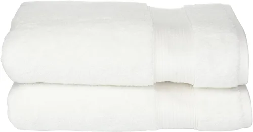 Vista 9 de SALBAKOS - Juego de 2 toallas de baño de alta calidad, hechas con 100% algodón turco, spa y hotel, toallas de secado rápido, absorbentes y cómodas