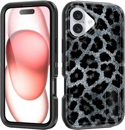 Vista 109 de Funda para iPhone Air con soporte integrado, a prueba de golpes, polvo y caídas, 3 capas, grado militar, funda protectora para iPhone Air de 6.5