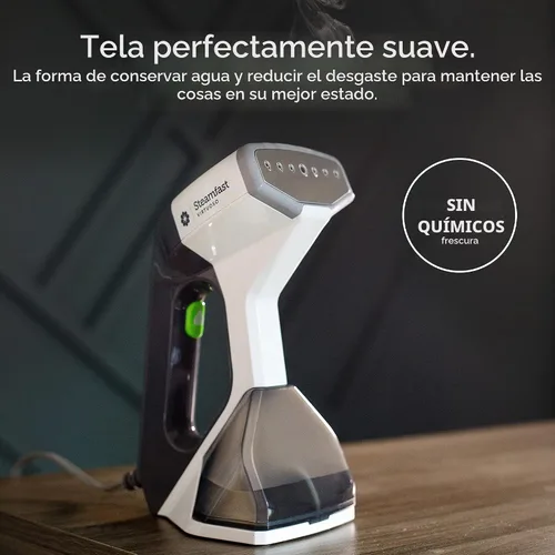 Vista 3 de Steamfast VIRTUOSO - Vaporizador portátil para ropa, color blanco