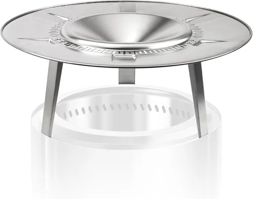 HGD Deflector de Calor para Fogata para Fogatas de 19-20.5", Solo Stove Bonfire 19.5", Difusor de Calor Portátil de Acero Inoxidable 304 Captura y