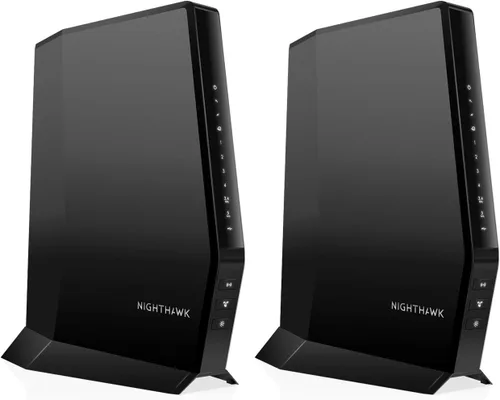 Vista 8 de NETGEAR Nighthawk Combo de Módem y Enrutador (CAX30) DOCSIS 3.1 Módem de Cable y Enrutador WiFi 6 - AX2700 2.7 Gbps - Compatible con Xfinity