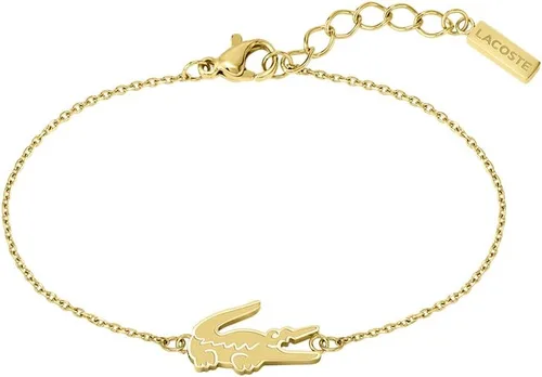 Vista 3 de Lacoste Crocodile Chain Bracelet for Women - Stainless Steel Jewelry, Adjustable - Chic Collection, Fashion Accessory - Gift for Her