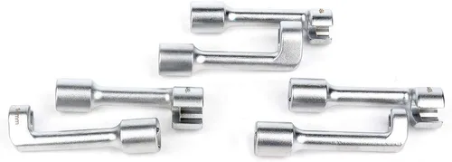 Vista 2 de SCITOO Automotriz 6 unids 1/2 "Drive Diesel Inyector de Combustible Línea de Inyección Socket Set 12 14 16 17 18 0.748 in Compatible con la mayoría