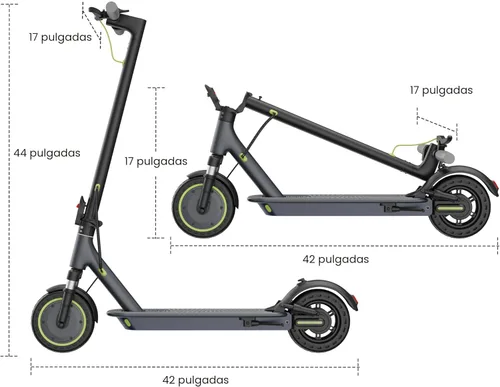Vista 5 de Roinside Electric Scooter- 8.5"/10''/14'' Tires, Up to 19/22MPH, 350W/500W Motor, Max 12/16/21/23/27/62Miles Long-Range Foldable Escooter for Adults