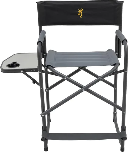 Vista 6 de Browning Silla de directores – Sillas plegables para exteriores fabricadas con tela duradera y marco de aluminio y acero resistente, con asiento