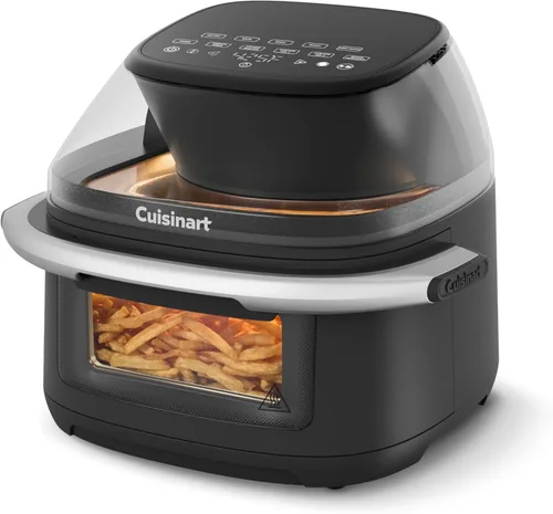 Cuisinart Large 9-Quart Basket Air Fryer with ClearView Window, Digital Control Panel, 5 Functions, 3 Air Fry Presets, 2 Custom Presets, Easy Clean,