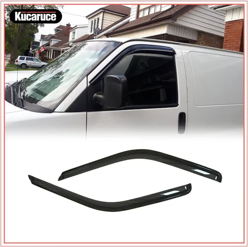 Vista 13 de 94133 Viseras laterales para ventana lateral deflector de ventilación para Chevrolet Colorado Crew Cab 2004-2012 y GMC Canyon Crew Cab 2004-2012, 4