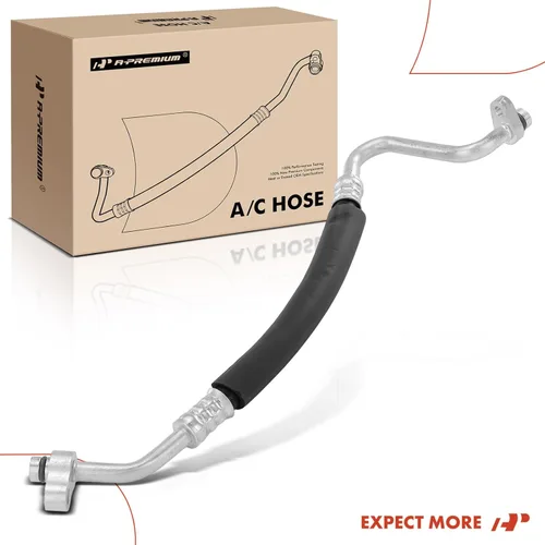 Vista 8 de A-Premium Conjunto de manguera de línea de descarga de A/C compatible con modelos Nissan - Versa Note 2014-2019, Versa 2012-2019, 1.6L, compresor a