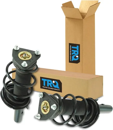 Vista 46 de TRQ - Conjunto de puntal delantero y resorte helicoidal (lados del conductor y del pasajero), para auto
