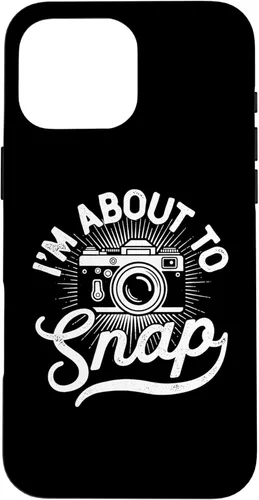 Vista 19 de I'm About to Snap Photography Photographer Funny Saying Case for iPhone 17