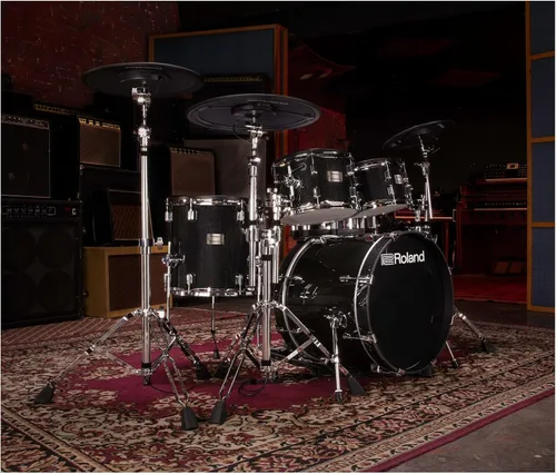 Vista 7 de Roland VAD507 Kit de Batería V-Drums de Diseño Acústico con experiencia original de V-Drums de diseño acústico de tamaño completo.