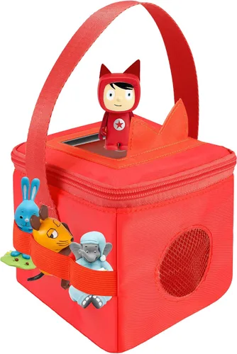 Bolsa de transporte para figuras de Toniebox y Tonies, con funda para orejas Tonies, estuche de transporte para personajes Tonies, organizador para