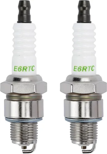Vista 10 de Bujía Hipa BPR4ES para NGK 6578 7222 Kawasaki 92070-7004 FR691V FR730V FR651V John Deere M805853