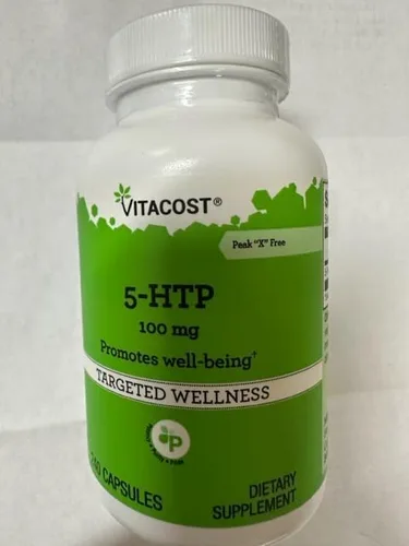 Vista 4 de Vitacost 5-HTP - 100 mg - 240 Cápsulas
