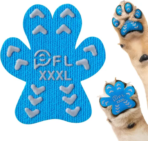 Vista 22 de Protección antideslizante para patas de perro para perros mayores, almohadillas para patas de perro con tracción, almohadillas autoadhesivas