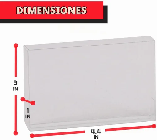 Vista 6 de Protector de caja de juegos compatible con CD Jewel Games, PS1 Games Clear Case – Bolsas de venta al por menor a granel de 0.014 in – Estuche