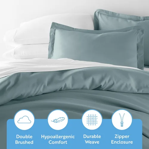 Vista 172 de Linen Market Funda de edredón individual para cama individual – Experimenta una comodidad similar a un hotel con una suavidad inigualable