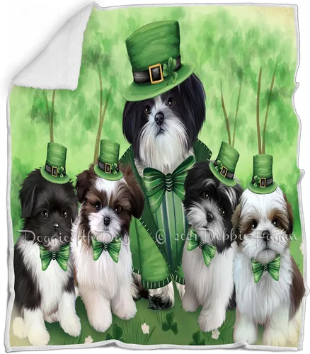Vista 44 de 4th of July Fireworks Shih Tzu Dog Blanket - Lightweight Soft Cozy and Durable Bed Blanket - Animal Theme Fuzzy Blanket for Sofa Bed Couch