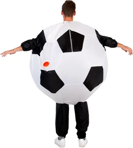 Vista 3 de Traje inflable del traje del Chub de la bola de fútbol