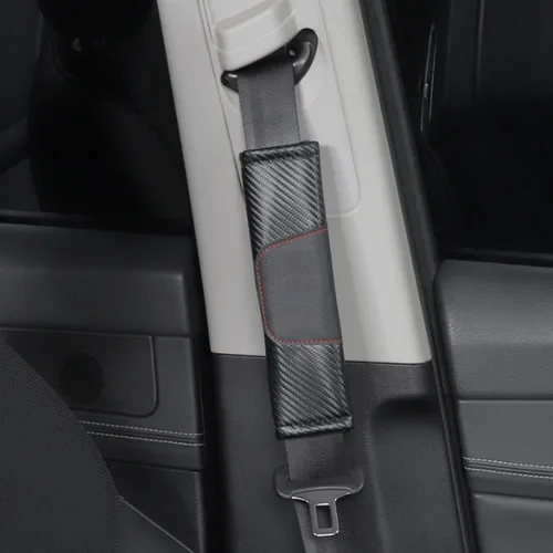 Vista 5 de Funda de cinturones de asiento para K 5 Optima 2016-2023 GT Line, cubierta de cuero para cinturón de asiento, protector de correa de hombro