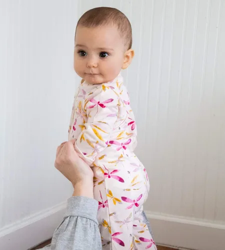 Vista 3 de Burts Bees Baby Baby Girls Romper Jumpsuit 100 Organic Cotton One-Piece Coverall