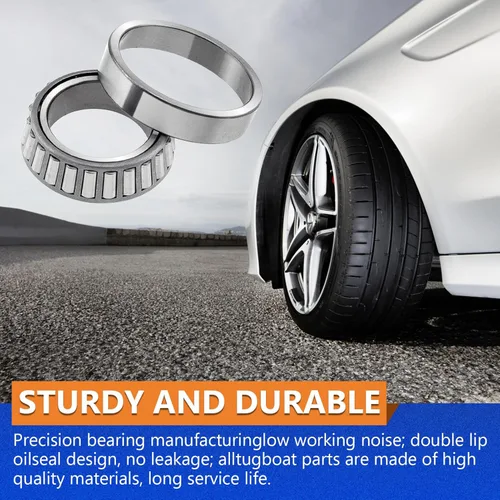 Vista 8 de Maxfavor 4 piezas de rodamiento de rueda trasera y conjunto de buje Compatible con Ford Ranger 1984-2009 / F-150 1983-2003 / Explorer 1991-2001