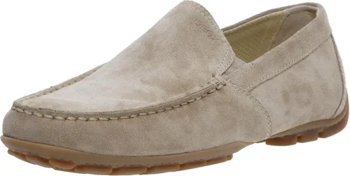 Vista 7 de Geox Mocasín de conducción Monet19 para hombre Cuero negro