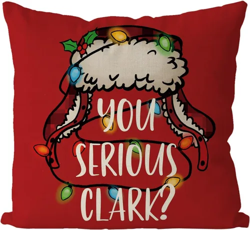 Vista 8 de GAGEC Fundas de almohada de Navidad de 18 x 18 pulgadas, almohadas de vacaciones de Navidad, fundas de almohada de invierno, decoración del hogar