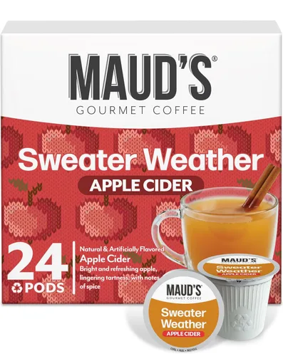 Vista 44 de Maud's - Cápsulas de café reciclables, compatibles con la cafetera Keurig K-Cup, una sola porción de café 100% arábica de tueste medio, 18