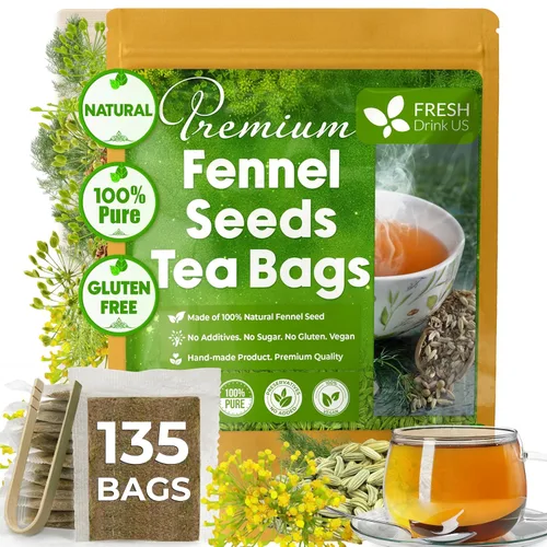 Vista 621 de FreshDrinkUS, 135 bolsas de té de jengibre y cúrcuma premium, ingredientes 100% naturales, mezcla hecha a mano de té de hierbas de cúrcuma