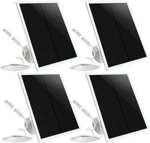 Vista 7 de Cargador de cámara de panel solar apto para comedero de pájaros, TP-Link Tapo TC82, Arlo Essential Spotlight 2ª generación, cámara de batería Roku