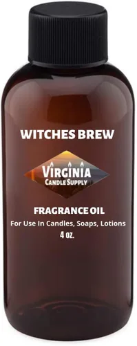 Witches Brew - Aceite de fragancia (botella de 4 onzas) para hacer velas, hacer jabón, hacer tartas, aerosoles para habitación, lociones,