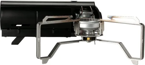 Vista 8 de Estufa Portátil Snow Peak para Hogar y Campamento, Estufa de Camping, Mochilero, Encendido Automático, Negra