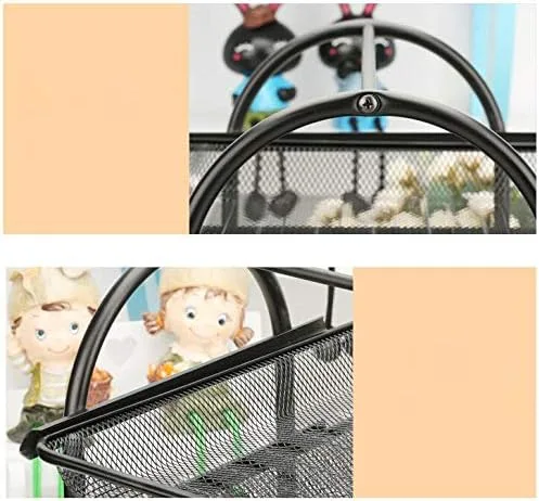 Vista 4 de 4 - Tier Mesh Metal Desk Organizers and Accessories ,Office Organization Desktop File Organizer Paper Letter Tray Organizer for Letters, Mail