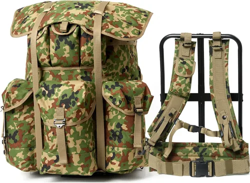 Vista 15 de MT Mochila Militar Alice Pack Mediana del Ejército de Supervivencia Combate ALICE Rucksack Backpack