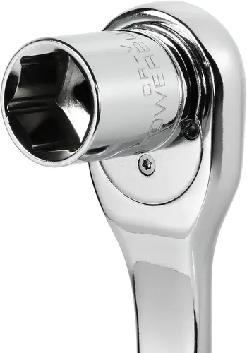 Vista 4 de Powerbuilt 648279 - Zócalo poco profundo de 1/4 pulgadas x 1/2 pulgada y 6 puntos