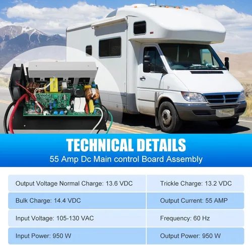 Vista 2 de Convertidor de potencia wf-8955an - WF-8955-MBA Conjunto de placa principal para convertidor WF-8955 y Parallax 7155