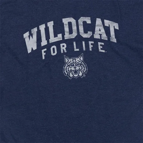 Vista 3 de Campus Lab Official NCAA Distressed Spirit Phrase Collegiate Classic Ring-Spun T-Shirt Unisex for Men & Women Collection